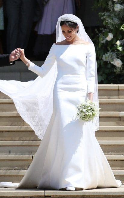 givenchy wedding dress megan|meghan markle wedding gown.